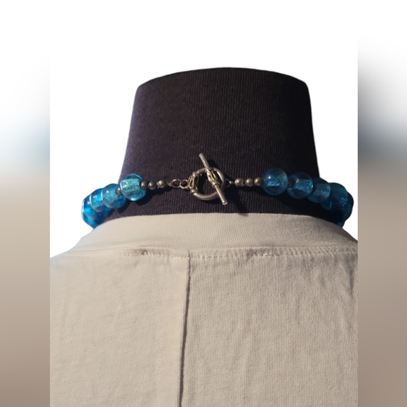 Vintage Glass Bead Choker Necklaces - Picture 4 of 15